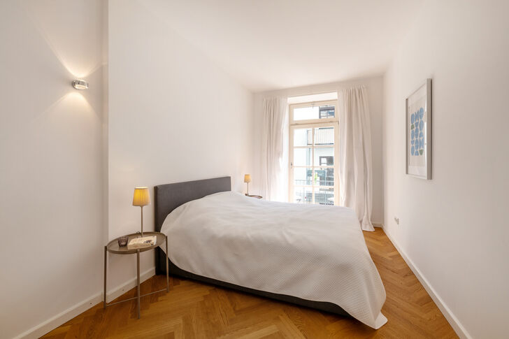 Freundliches Schlafzimmer