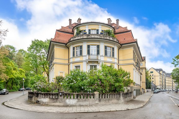 Repräsentative, neobarocke Stadtvilla von 1908