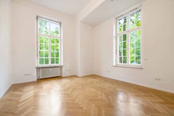 Schlafzimmer mit Seitenausrichtung