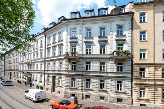 Denkmalgeschütztes Stadtpalais aus dem Jahr 1882