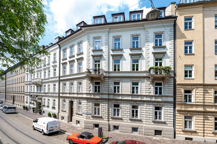 Denkmalgeschütztes Stadtpalais aus dem Jahr 1882