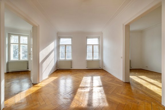 Altbautypischer, offener Grundriss