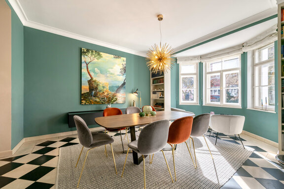 Elegant dining area