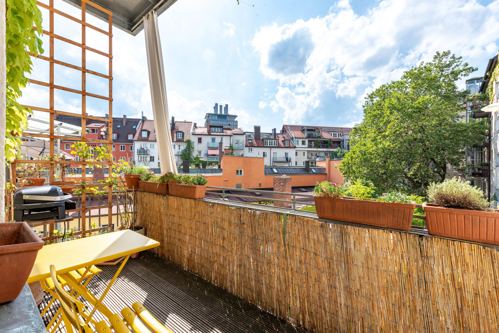Süd-/Westbalkon