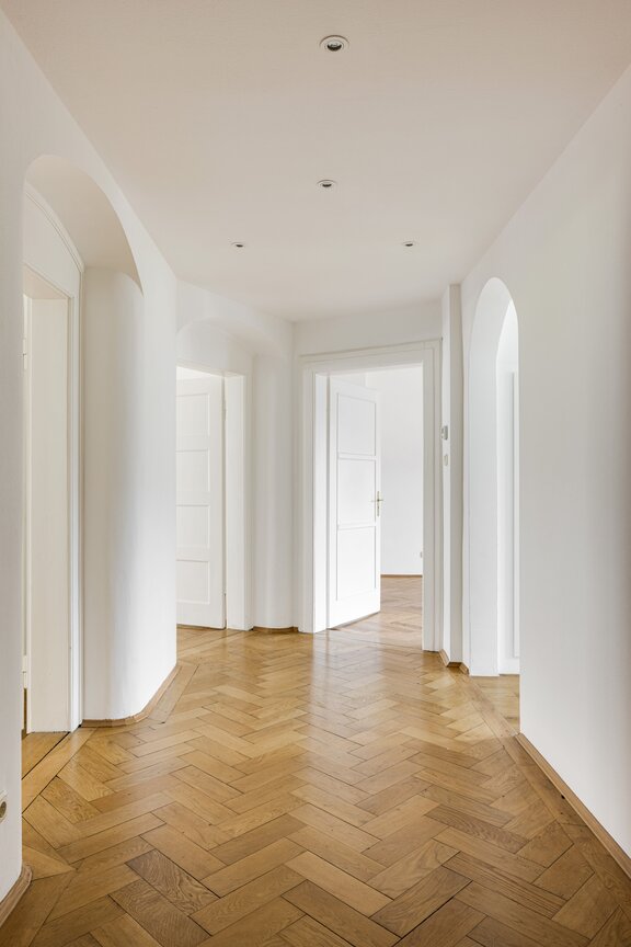 Helle Räume mit Altbau-Flair