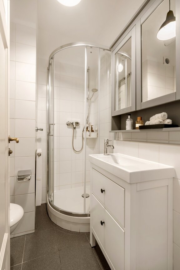Zeitloses Duschbad