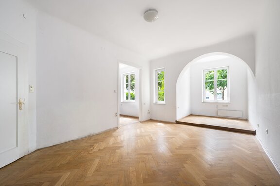 Older home with the potential to be a villa