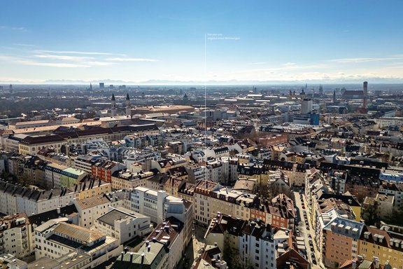 Lage in angesagter Maxvorstadt