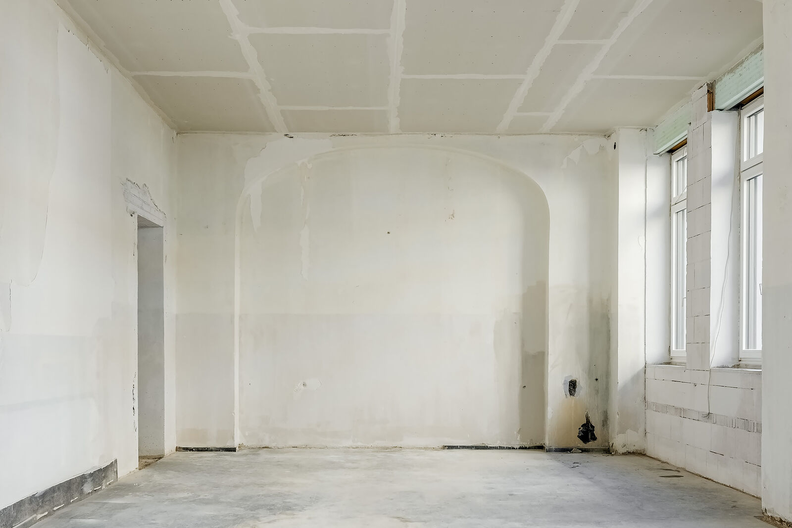 Für den Ausbau vorbereiteter Ist-Zustand