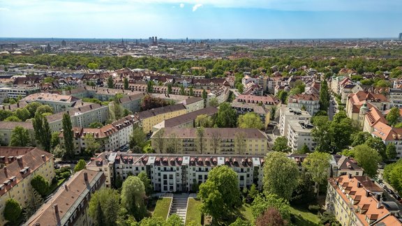 Citylage und Traumblick