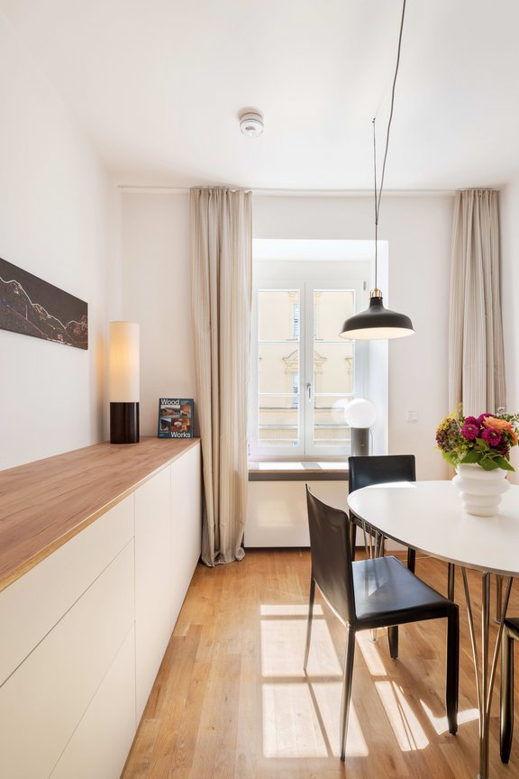 Inviting dining area