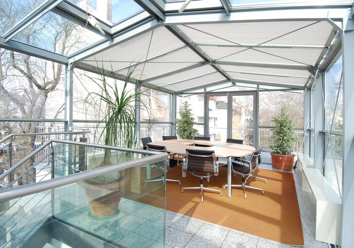 Wintergarten im Dachgeschoss