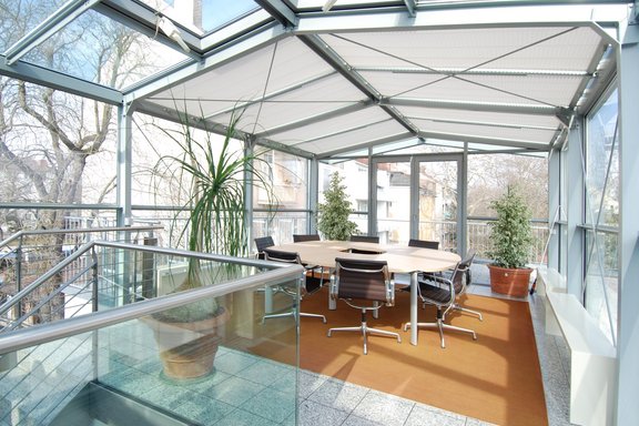 Wintergarten im Dachgeschoss