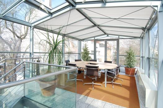Wintergarten im Dachgeschoss