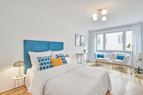 Die gut geschnittenen Einheiten sprechen eine solvente Klientel an