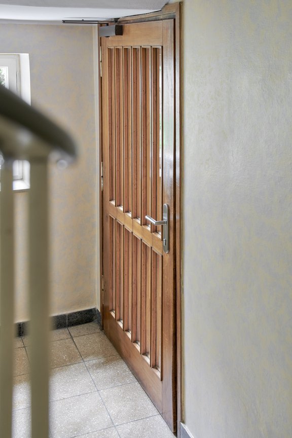 Original erhaltene Haustür aus den 1950er Jahren