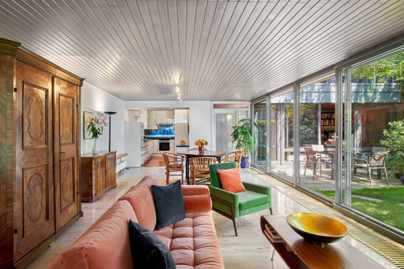 Atemberaubende Glasfronten