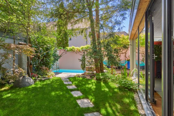 Uneinsehbarer Garten