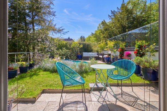 Wonderful garden views