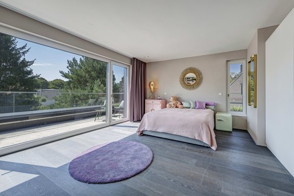 Kinderzimmer mit Dachterrasse