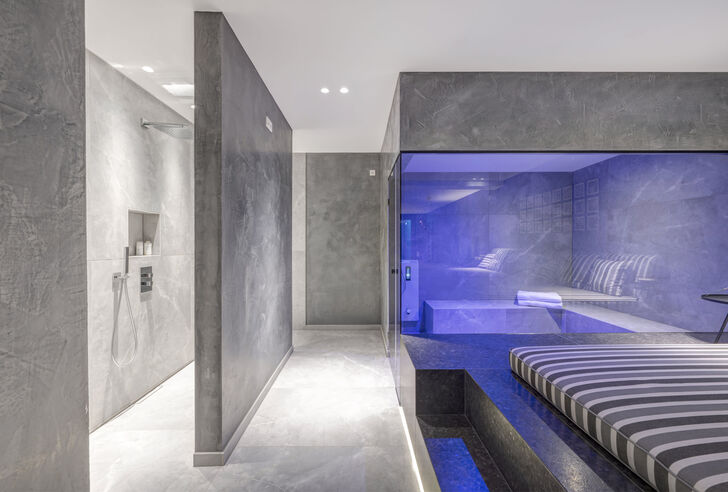 Exklusives Spa mit Dampfbad