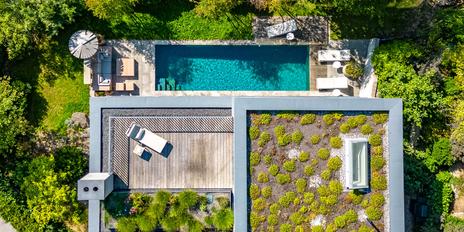 Architect villa with high class aesthetics, spa area and pool in unique location