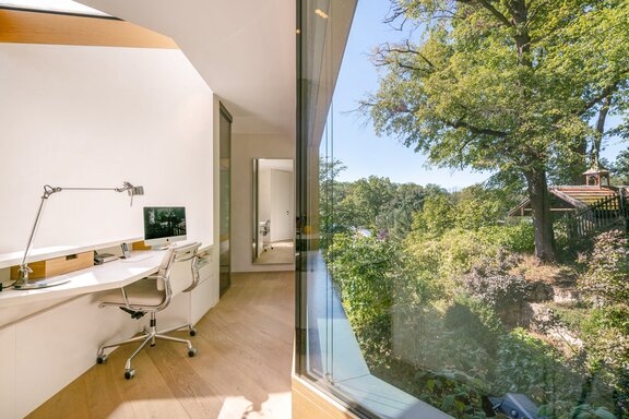 Gallery with a Home Office