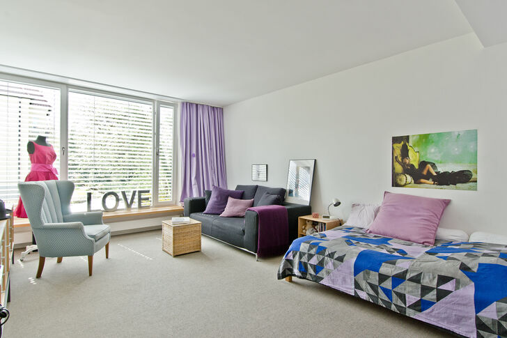 Zimmer mit Südausrichtung
