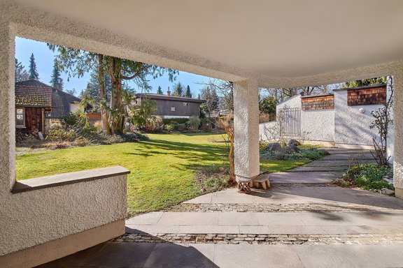 Überdachter Freisitz