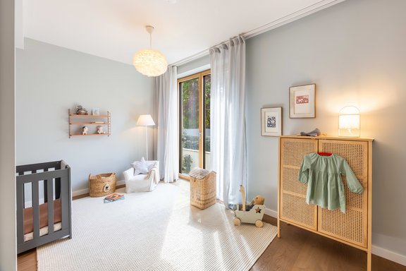 Ideal geschnittene Zimmer