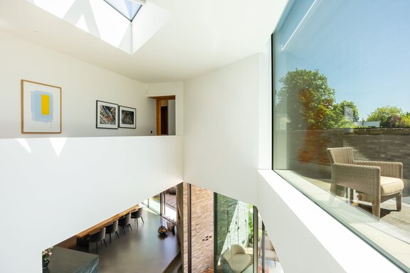 Fascinating views across all floors
