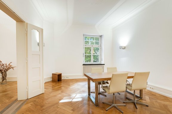 Originalstuck an den Decken