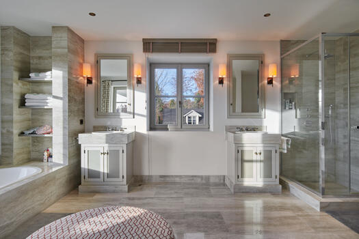Beautiful master bath