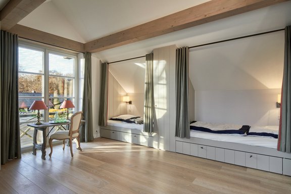Schlafzimmer im Gästehaus