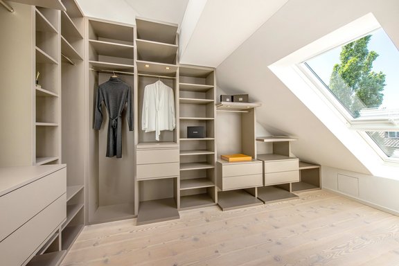 Masterbereich-Ankleide