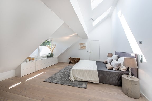 Masterbereich-Schlafzimmer