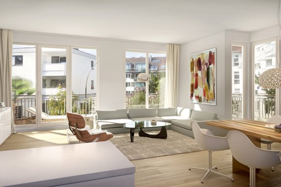 Wohnzimmer (Visualisierung)