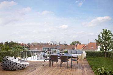 Atrium 37 - Großzügige Dachgeschosswohnung mit äußerst gelungenem Grundriss und sonnigem Dachgarten