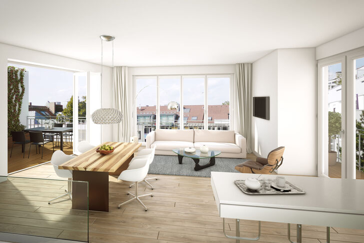 Wohnzimmer (Visualisierung)