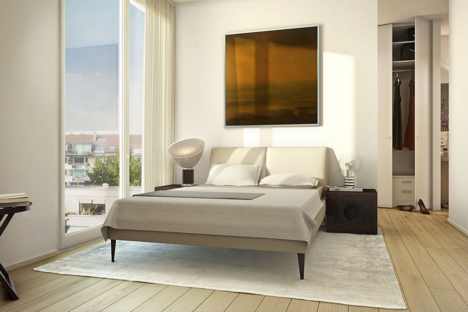 Schlafzimmer (Visualisierung)