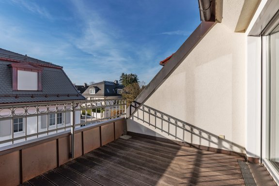 Sonnige Südterrasse