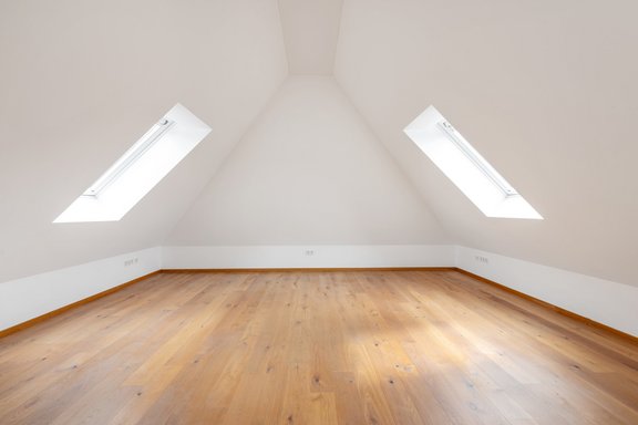 Dachstudio mit eigenem Zugang