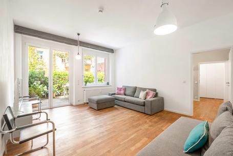 Attraktive 2,5-Zimmer-Gartenwohnung in ruhiger Hoflage