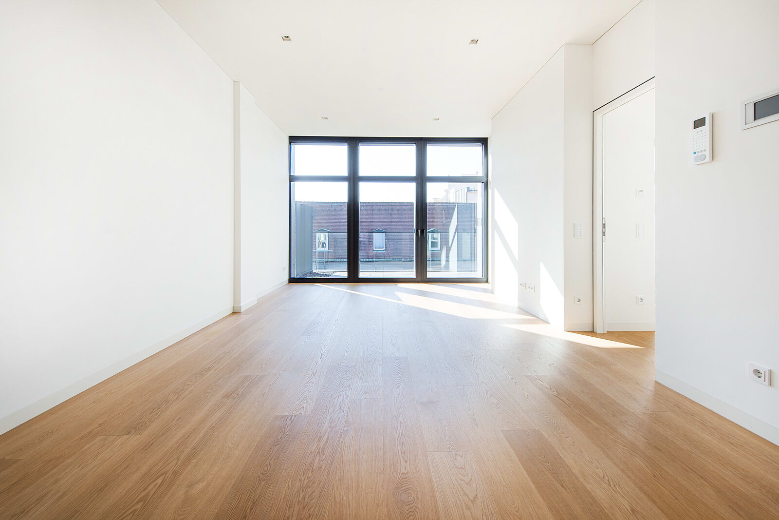 Lichterfülltes Wohnzimmer