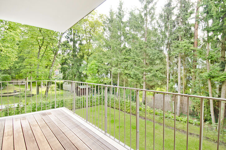 Großer Balkon