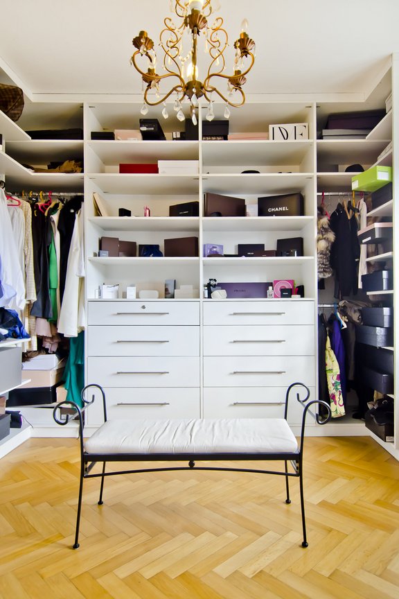 Separate dressing room