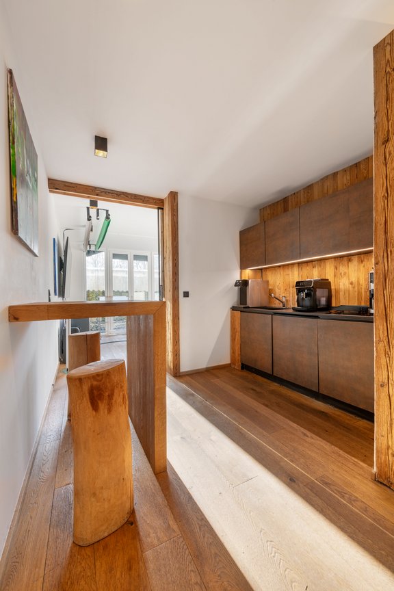 Komplett ausgestattete Küche