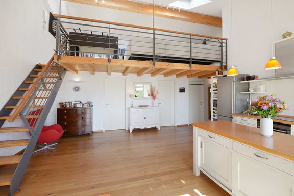 Lichtes, luftiges Wohngefühl