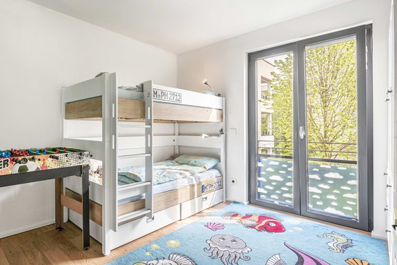 Kinderzimmer nach Süden