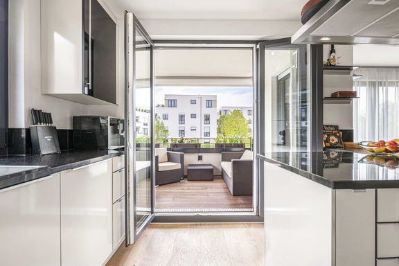 Zauberhafter Wohn-Balkon